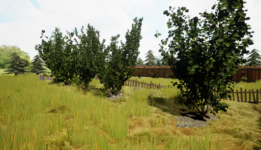 Hazelnut Pruning Simulator